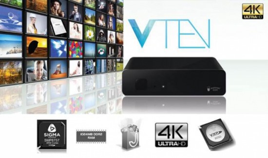 Popcorn Hour VTEN - новый медиаплеер с 4K HEVC