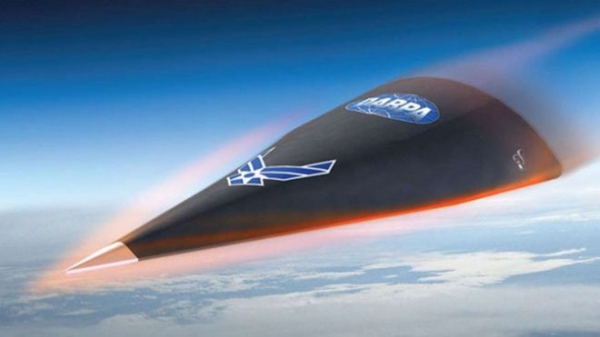А это примерный внешний вид Falcon Hypersonic Technology Vehicle 2. (Изображение DARPA.)